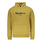 Yellow Cotton Men Sweater