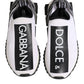Black White Slip On Sorrento Sneakers Shoes