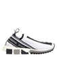 Black White Slip On Sorrento Sneakers Shoes