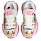 Multicolor Leather Airmaster Low Top Sneaker Shoes