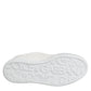 White Miami Leather Low Top Sneakers Shoes