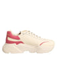 Beige Leather Daymaster Women Sneaker Shoes