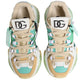 Multicolor Leather Airmaster Low Top Sneakers Shoes
