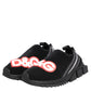 Black Grey Slip On Sorrento Sneakers Shoes