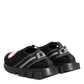 Black Grey Slip On Sorrento Sneakers Shoes