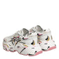 Multicolor Hand Painted DAYMASTER Sneaker Shoes