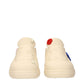 Beige Cotton Sneakers