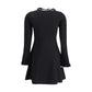 Knit Dress with volants