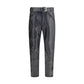Hammered leather belted Pants