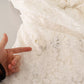 White Flower Lace Corsage Long Maxi Dress