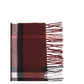 Check Cashmere Scarf