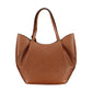 Brown Polyethylene Women Handbag