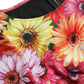 Multicolor Floral Print Sheath Mini Dress
