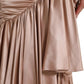 Pink Silk Stretch Sheath Mermaid Gown Dress