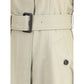 Ellingham fit-and-flare long gabardine Trench Coat