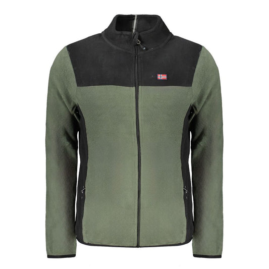 Green Polyester Sweater