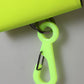 Yellow Green Bifold DG Logo Neck Strap Cardholder Wallet