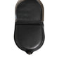 Black Polished Crocodile Leather Mens Coin Purse Wallet