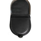 Black Polished Crocodile Leather Mens Coin Purse Wallet