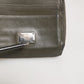 Military Green Leather Logo Plaque Card Holder Coin Purse Wallet