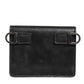 Black Leather Bifold Card Holder Mens Coin Purse Key Clip Wallet