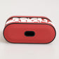 Red White Silicone Embossed Logo Accessory Airpods Case