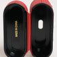 Red White Silicone Embossed Logo Accessory Airpods Case