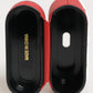 Red White Silicone Embossed Logo Accessory Airpods Case