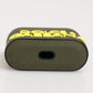Army Green Rubber Logo Embossed Accessory  Airpods Case