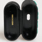 Black Mint Rubber Logo Embossed Accessory  Airpods Case