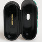 Black Mint Rubber Logo Embossed Accessory Airpods Case