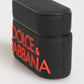 Black Orange Rubber Logo Embossed Accessory Airpods Case