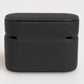 Black Orange Rubber Logo Embossed Accessory Airpods Case