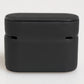 Black Orange Rubber Logo Embossed Accessory Airpods Case