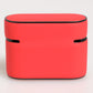 Red PVC DG Logo Embossed Men Flip Holder  Airpods Case