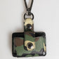Multicolor Camouflage Leather Metal Accessory  Airpods Case