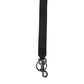 Black Red Logo Polyester Brass Holder Keychain Keyring
