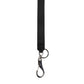 Black Burgundy Nylon DG Logo Crown Holder Keychain Keyring