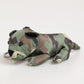 Camouflage Multicolor Animal Silhouette Keychain Keyring