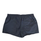 Navy Blue Polyester Nylon Pinstripe Men's Swimwear