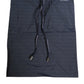Navy Blue Polyester Nylon Pinstripe Men's Swimwear