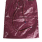 Burgundy Polyester Logo Embossed Crest Swimwear
