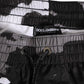 Black White Camouflage DG Logo Men Swimwear