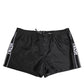 Black Nylon KING Sideband Men Boxer Shorts Swimwear
