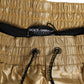 Gold Metallic Beachwear Men Boxer Short Swimwear