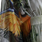 Multicolor Silk Jungle Print Women Maxi Dress