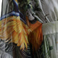 Multicolor Silk Jungle Print Women Maxi Dress