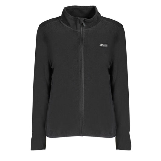Black Polyester Sweater