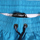 Blue Polyester Beachwear Men Shorts Swimwear