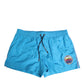 Blue Polyester Beachwear Men Shorts Swimwear